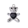 Acessórios série K branco escuro pulseira de cruz amor pingente pingente diy acessórios para véu de noiva