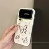Adecuado para funda de teléfono Xiaomi 17promax con soporte, nuevo modelo para mujer xm15por, diseño simple de mariposa metálica de alta gama