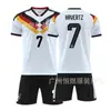 A2627 Alemanha Copa do Mundo Uniforme de Futebol Fora de Casa Nº. 13 Muller Não. 8 Kroos No. 7 Camisa do Havertz