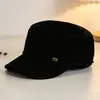 Chapéu elegante estilo retrô britânico com aba curta, simples e casual, chapéu versátil para equitação, chapéu fresco estilo universitário para outono e inverno para mulheres