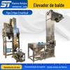 Máquina de Elevação Tipo Z Tipo Balde Máquina de Alimentação Vertical para Amendoim e Semente de Melão Máquina de Elevação com Balde Basculante de Aço Inoxidável Transportador de Balde
