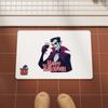Tapete de Baño Duro de Tierra de Diatomeas para Halloween Transfronterizo, Absorbente, Secado Rápido, Tapete Antideslizante para Entrada y Lavabo