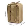 Direto da fábrica EDC bolsa médica para atividades ao ar livre bolsa de primeiros socorros bolsa de armazenamento para salvar vidas bolsa de carro multifuncional portátil em estoque