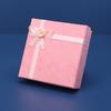 Caja con Tapa y Base para Colgante de Anillo 9x9, Caja de Papel para Guardar Joyas, Accesorios para Cajas de Joyería al por Mayor en Stock