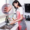 Avental de limpeza manual Cozinha à prova d'água para cozinha à prova de óleo Capa de roupas Roupas de trabalho resistentes à sujeira Cintura de tecido ajustável