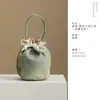 Bolsita de brocado, especialmente diseñada para tazas de té, bolsa de viaje portátil, bolsa de almacenamiento pequeña, bambú, nuevo estilo chino