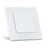 Interruptor Padrão Europeu Tipo 86 Preto e Branco Dourado Cinza Painel de PC Tomada de Interruptor Interruptor Único Controle Simples Controle Duplo Interruptor de Parede