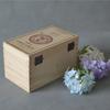 Caja de madera para té, caja abatible para empaquetar té Pu'er, caja de regalo para té suelto, caja de madera para té privada, caja de almacenamiento