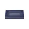 Jabonera de Silicona con Drenaje, Bandeja Soporte para Jabón Auto-Drenante para Baño, Rojo/Gris/Azul