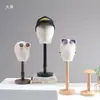 Loja de Roupas Suporte para Chapéu Exibição Adereços Decorativos Enfeites de Vitrine Rack de Chapéu de Plástico Suporte Interno Rack de Exibição para Pendurar Chapéus