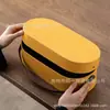 Bolsa para Set de Té de Viaje, Embalaje Vacío DIY de Algodón Perlado, Embalaje Exterior Personalizable con Logo, Personalización de Caja Vacía para Set de Té de Regalo
