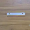 Saco de embalagem plástica junta transparente placa de reforço alça com dois furos acessórios alça de reforço alça de caixa de papelão