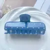 Presilha Quadrada para Cabelo Estilo Coreano, Cor de Gelatina, com Gotejamento de Óleo, para Mulheres, Nova Presilha Doce e Elegante para a Parte de Trás da Cabeça, Acessório de Cabelo