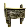Ornamentos Ding de Latão Ding da Fortuna Mudança de Escritório para Praça Aberta Ding de Cobre de Quatro Pernas Grande Ding Fogão Doméstico Interno