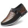 Zapatos Casuales de Cuero para Hombre Zapatos Casuales con Cordones Versátiles Transfronterizos Moda Coreana Zapatos para Hombre Talla Grande 47 48 Zapatos de Vestir Zapatos Coreanos