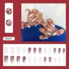 Adesivos Populares de Unha Wearable Transfronteiriços Unhas de Ballet Europeias e Americanas Unhas Wearable Peças de Unha do Instagram Peças de Unha Removíveis