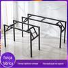 Estrutura de Mesa de Primavera Pernas de Mesa Brancas Suporte de Camada Única Pernas de Mesa Pretas Mesa Dobrável de Duas Camadas Estrutura de Mesa Dobrável Simples