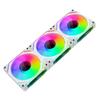 Ventilador de Caja Prism 4/4.5 Generación 12cm Argb Radiador de Alto Flujo de Aire Computadora Pwm Ventilador de Refrigeración que Cambia de Color