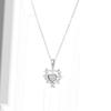 Colar Feminino Moda Japonesa e Coreana Amor Temperamento Simples Concha Flor de Quatro Folhas Coração de Pêssego Design Único Corrente da Clavícula