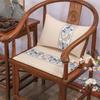 Cojín de sofá de madera de secuoya, cojín de muebles de madera maciza, nuevo cojín de silla circular Taishi china, silla china, silla de madera, cojín de silla de té, personalización