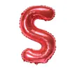 Nuevo Globo de Aluminio con Letra Versión Inglesa Americana de 40 pulgadas Decoración Creativa para Arreglo de Cumpleaños Globo de A-Z Venta al por Mayor Transfronteriza