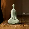 Escritorio de estilo chino, Buda Wei del Norte, estatua de Buda, micropaisaje de Buda, pecera, paisajismo, rocalla, adornos de escritorio, té, mascota, fragancia, decoración de camino