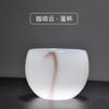Juego de té de Kung Fu, taza maestra de porcelana de jade, taza esmaltada de colores, taza individual, taza personal, taza de degustación, vidrio teñido individual, venta al por mayor