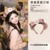 Orejas de Oso Lindas Banda para el Cabello para Lavado Facial Corazón de Chica Dulce Diadema con Lazo Tarjeta para el Cabello Suave Estilo Lolita Chica Accesorios para el Cabello
