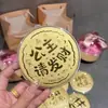 Shuibeibigai Ouro Puro 999 Peças de Ouro 520 Presente de Feliz Aniversário para Namorado e Namorada, Presente de Feliz Casamento