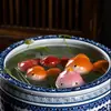 Novo Tanque de Peixes de Cerâmica Estilo Chinês Decoração de Paisagismo Enfeites Criativos Enfeites de Decoração para Tanque de Peixes Enfeites de Decoração de Paisagismo para Tanque de Peixes