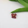 Novos acessórios de joias artesanais DIY estilo girly doce flor pendurada atrás brincos brincos material para brincos