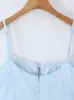 Vestido Corto Sexy Dulce Bordado de Tirantes Finos Estilo Europeo y Americano Nuevo Verano 2026, Elegante Ceñido a la Cintura Adelgazante