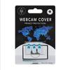 Capa Protetora de Câmera Pronta de Fábrica Capa para Webcam Capa de Metal para Privacidade de Computador Adesivo Bloqueador Oval T1