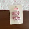 Laços de Cabelo Florais para Primavera e Verão, Elásticos de Cabelo Doces Macaron Fofos, Presilhas Laterais para Cabelo de Crianças, Presilhas para Franja