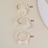 Diadema elástica suave transfronteriza europea y americana para bebé, accesorio para el cabello de banda delgada transpirable con flor de lazo para bebé