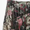 Falda de Estilo Europeo y Americano Transfronterizo 2026 Nueva Moda Elegante Amazon para Mujer al por Mayor Estampado Floral 6895066