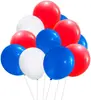 Paquete de 20 Globos de Látex de Color Sólido Negro Azul Multicolor Decoración de Boda Fiesta Pre-Boda Fiesta del Día de la Madre