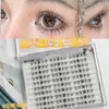 Pestañas Postizas Blancas de Magnolia Ultra-Voluminosas Tipo Adhesivo, Transparentes y Claras, Suaves y Cómodas, con Tacto de Terciopelo Estilo Tailandés, Versátiles