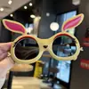 Óculos de Sol Polarizados Mistos Desenho Animado Óculos Polarizados Masculino Silicone Infantil Gato Dingdang Gatinho Meninas Coelho Crianças