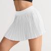 Falda de Yoga Deportiva con Bolsillos Casual Deportiva Falda Pantalón de Tenis para Mujer Anti-Exposición Cintura Alta Falda Plisada Deportiva de Verano