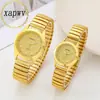 Reloj de Pulsera al por Mayor Banda Elástica Reloj para Personas Mayores Banda Elástica Reloj de Regalo Casual de Cuarzo Par de Relojes para Hombre y Mujer