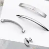 Aleación de Aluminio Moderno Simple Cajón Armario Sólido Pequeño Tirador Agujero Único Redondo Mueble Gabinete Oculto Pequeño Tirador