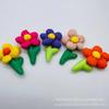 Muñeca de flor de cinco pétalos tridimensional de algodón con personalidad de moda accesorios de ropa de moda accesorios de flor accesorios para el cabello accesorios para funda de teléfono móvil diy