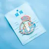 Pegatina de refrigerador Weihai imán de gota de pegamento metálico caricatura lindo creativo logo imán suave recuerdo pegatina magnética