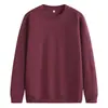 Body Ligero de Punto Acanalado Raglán Color Sólido Sudadera con Capucha y Cuello Redondo Logo Personalizado Evento de Oficina Ropa de Trabajo Estampado Superior