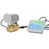 Protector anti-fugas de agua de 6 puntos, latón, válvula eléctrica bidireccional en miniatura, alarma automática de fuga de agua DN20
