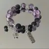Pulsera Popular Gato Kt Hellokitty Mismo Estilo Douyin Pulsera Pareja DIY Cuentas Hechas a Mano para Mejor Amigo y Novia