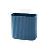 Estante de Almacenamiento para Baño Montado en la Pared, Estante de Esquina para Baño, Cesta de Almacenamiento, Almacenamiento Montado en la Pared sin Taladro para Portacepillos