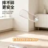 Jarrón Grande Imitación Cristal Hidropónico Sala de Estar Arreglo Floral Acrílico Bambú Cultivado en Agua Plástico Antiroturas Simple Versátil
