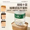 Caja de Embalaje Rectangular de Papel Kraft para Frutas y Comidas Ligeras, Engrosada con Tapa, Apta para Microondas, Contenedores de Papel para Alimentos al por Mayor